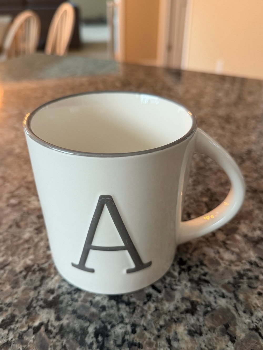 Monogram 'A' Spritz Target Coffee Mug